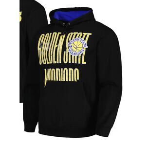 Men's Golden State Warriors Mitchell & Ness 2.0 Pullover Hoodie Size M